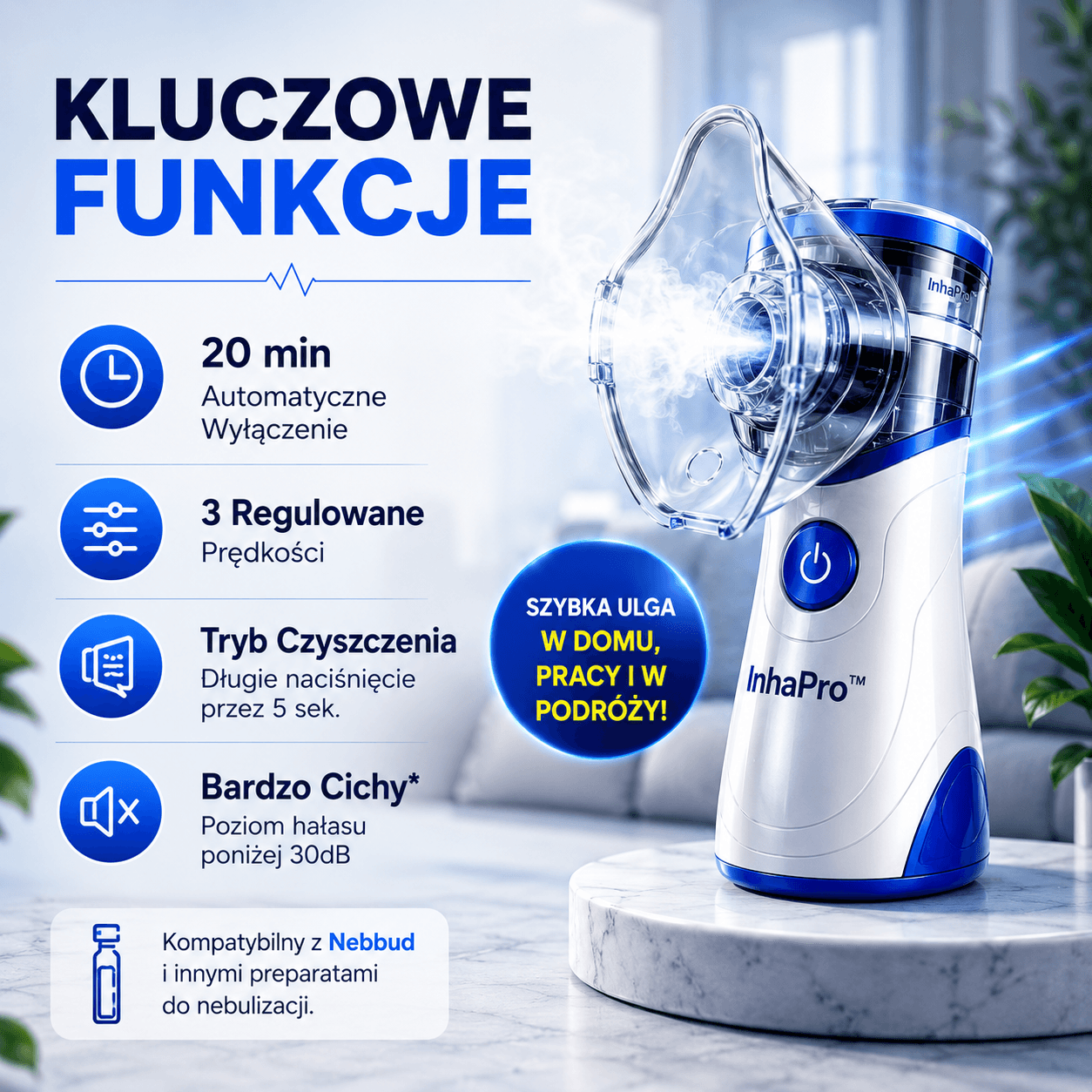 ✨ Szybka inhalacja, Zawsze pod ręką😍
